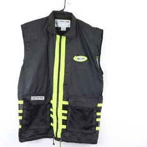 90s Streetwear Mens Large Mesh Windbreaker Vest